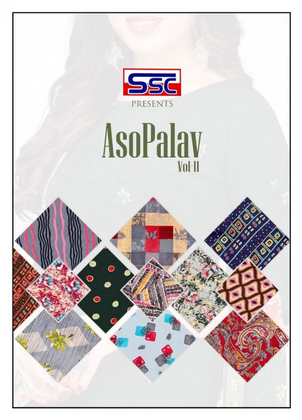 Ssc Asopalav 11 Printed Cotton Dress Material Collection